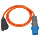 Adapterkabel CEE -> Schuko Schuko-Kupplung,...