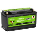 Lithium Starterbatterie 118 Ah, L5 DIN 95