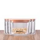 Aufbewahrungsbeutel Standard, 5-tlg. Set, Gr. Breit - 850 ml