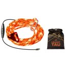 Leuchttau Afterglow orange, USB C, ohne Akku, 6 m, 150 kg