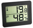 Thermo-Hygrometer - schwarz